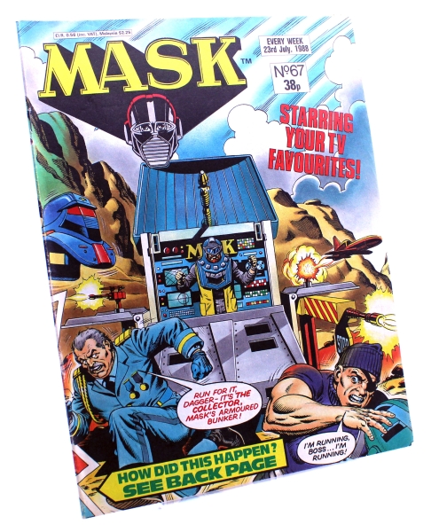 MASK (M.A.S.K.) UK-Comic Magazine No. 67 (1988)